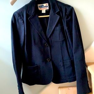 Ralph Lauren Navy Blazer Jacket - medium